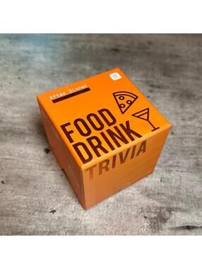 After Dinner Food and Drink Trivia Card Game Talking Tables Foodies Complete